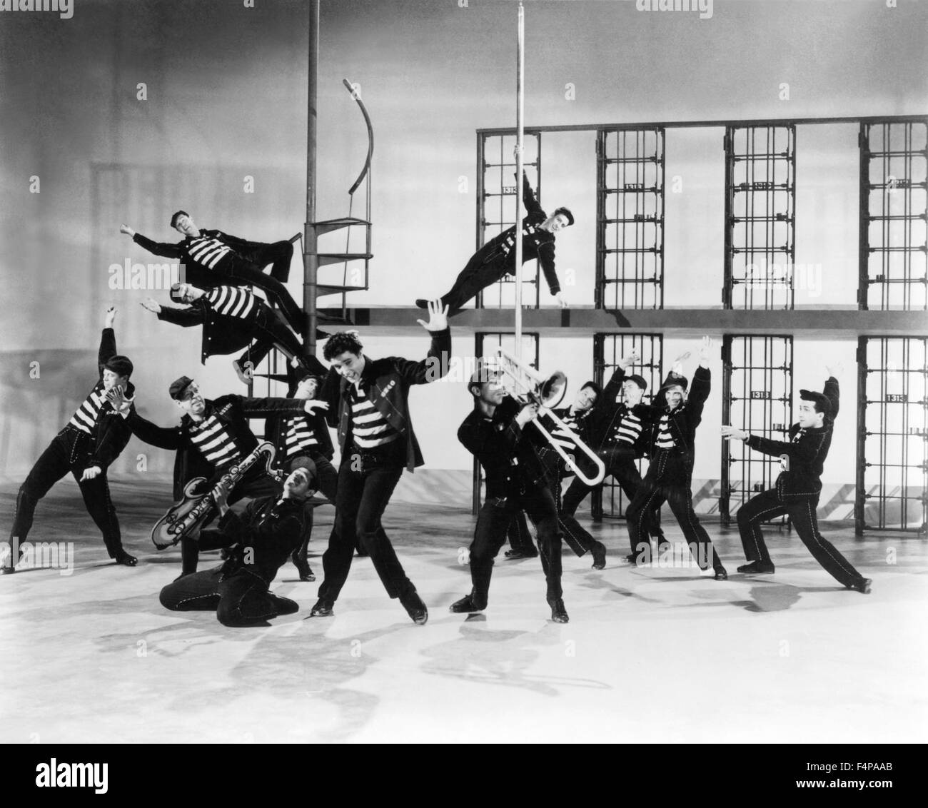Jailhouse rock 1957 elvis dancing hi-res stock photography and images ...