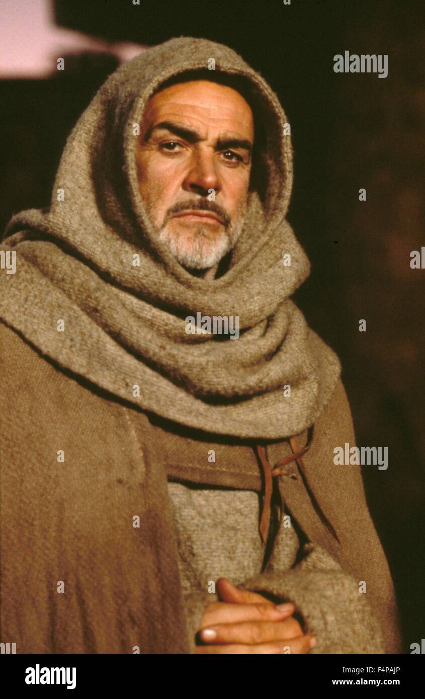 Sean Connery / Der Name der Rose 1986 directed by Jean-Jacques Annaud Stock  Photo - Alamy