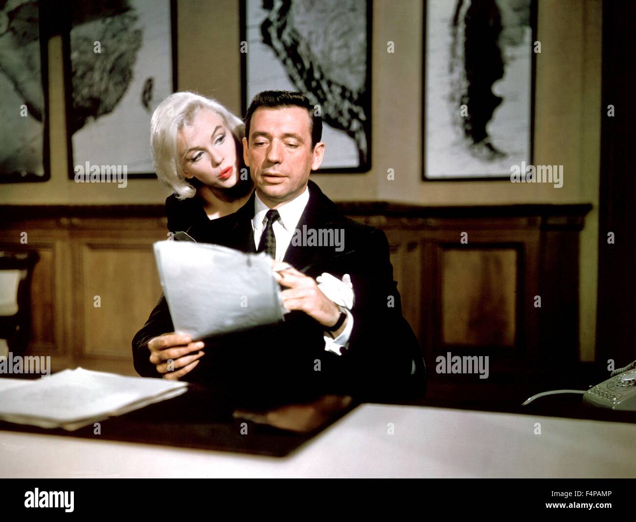 yves-montand-marilyn-monroe-let-s-make-love-1960-directed-by-george