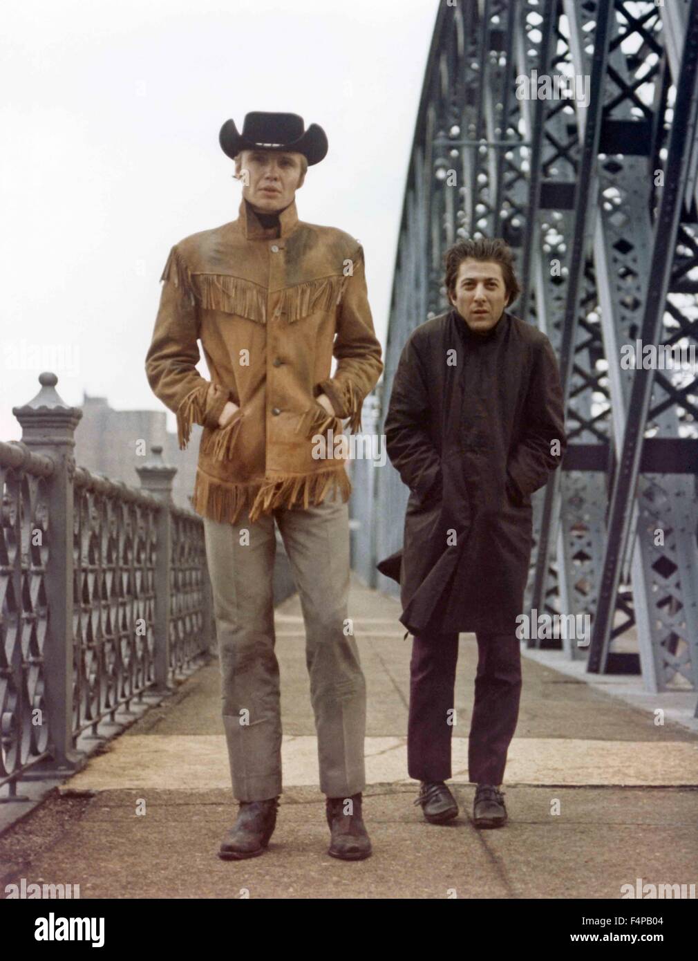 Jon Voight, Dustin Hoffman / Midnight Cowboy 1969 directed by John Schlesinger Stock Photo