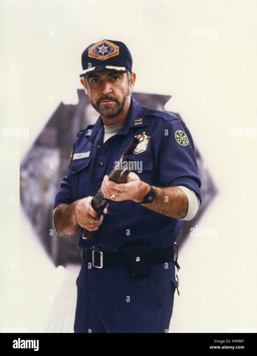 Sean Connery / Outland 1981 directed by Peter Hyams Stock Photo Alamy