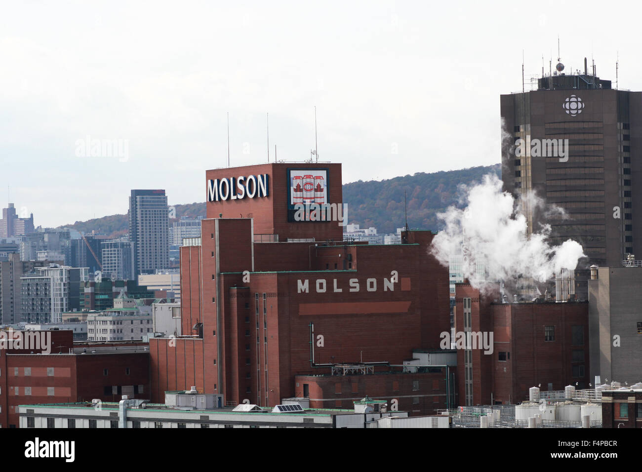 The Molson Coors Brewing Company in Montreal, Quebec Stock Photo Alamy