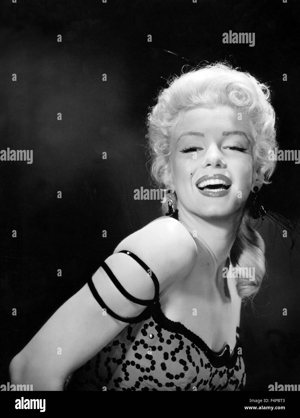 Marilyn Monroe / River Of No Return 1954 directed by Otto Preminger Stock Photo