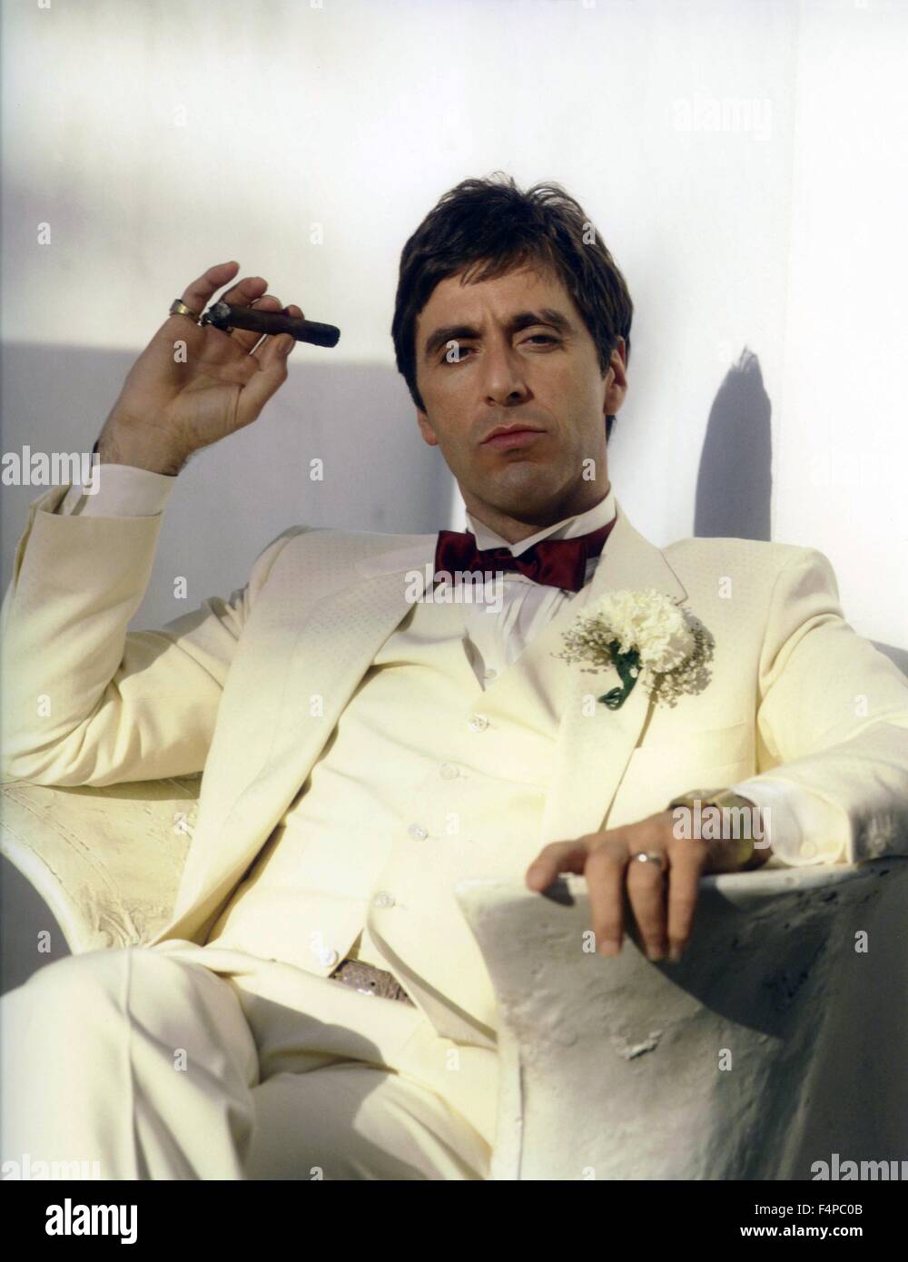 Al Pacino / Scarface 1983 directed by Brian De Palma Stock Photo