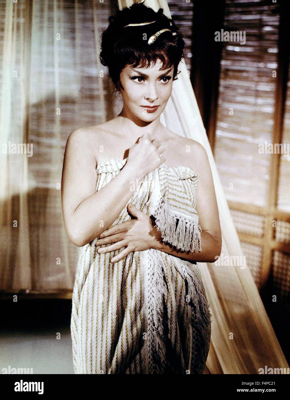 Gina Lollobrigida / Solomon And Sheba 1959 directed by King Vidor Stock