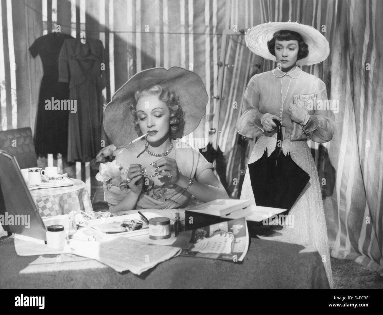 Marlene Dietrich / Jane Wyman / Stage Fright 1950 directed by Alfred