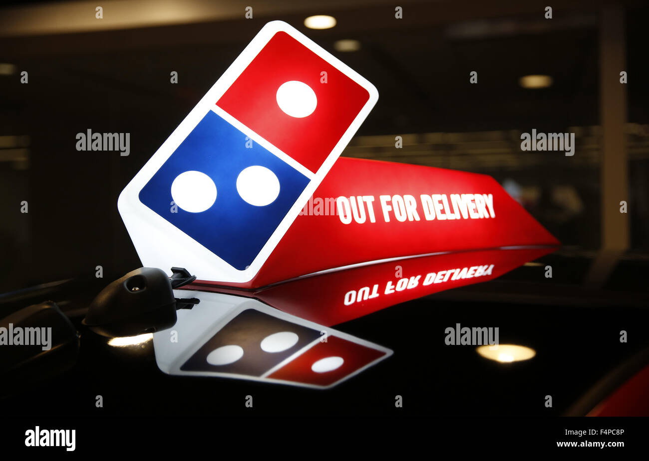 Ann Arbor, Michigan, USA. 21st Oct, 2015. Domino's unveils their DXP