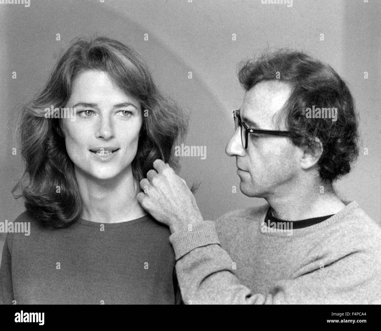 Charlotte Rampling, Woody Allen / Stardust Memories 1980 directed by Woody Allen Stock Photo