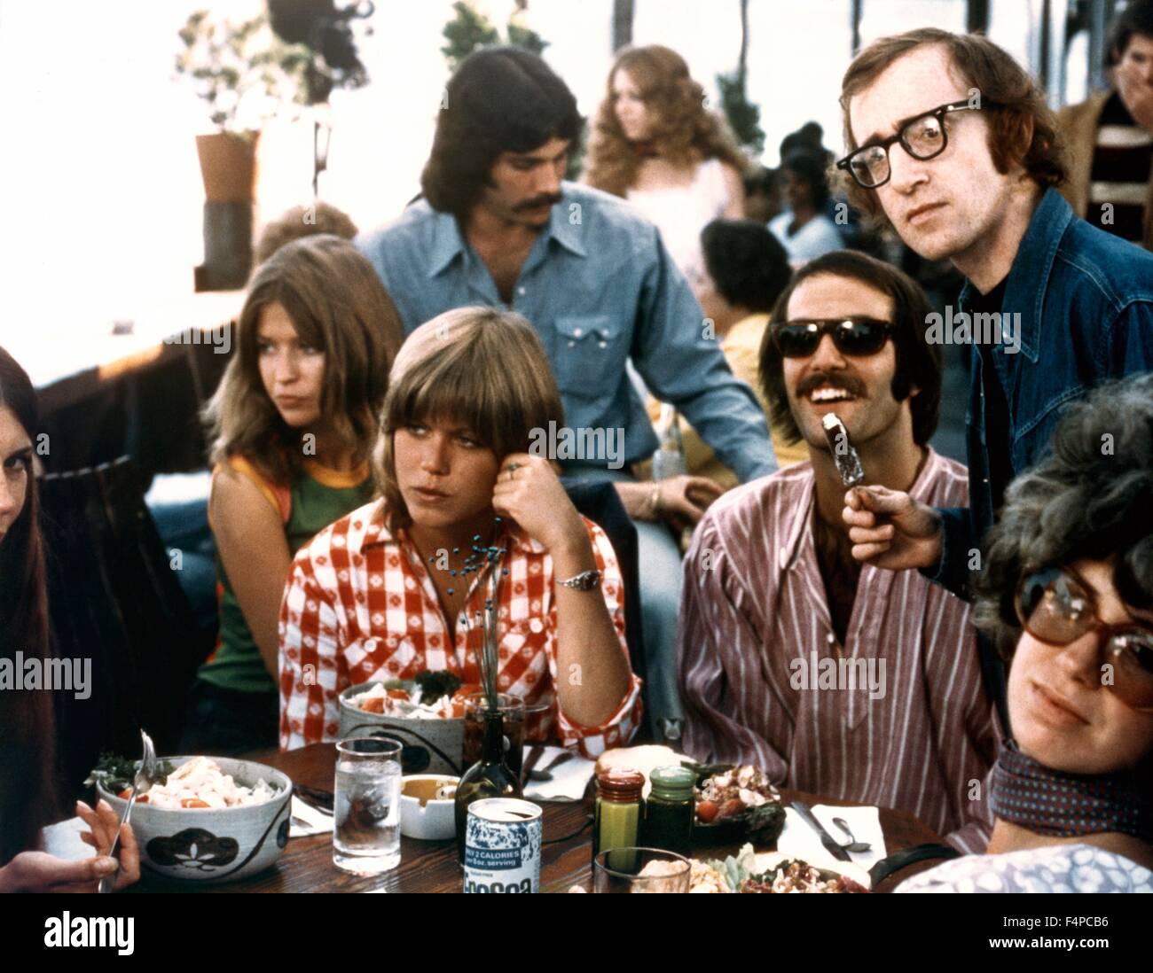 Woody Allen / Take The Money And Run 1969 directed by Woody Allen Stock