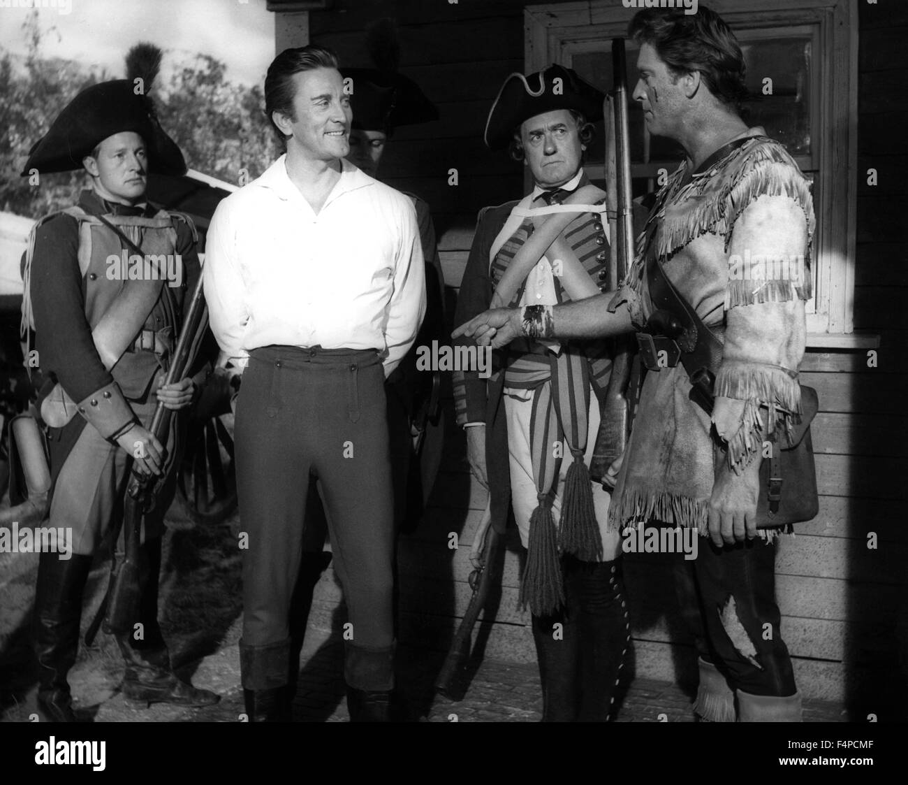 Kirk Douglas, Burt Lancaster / The Devil's Disciple 1959 directed by Guy Hamilton Stock Photo