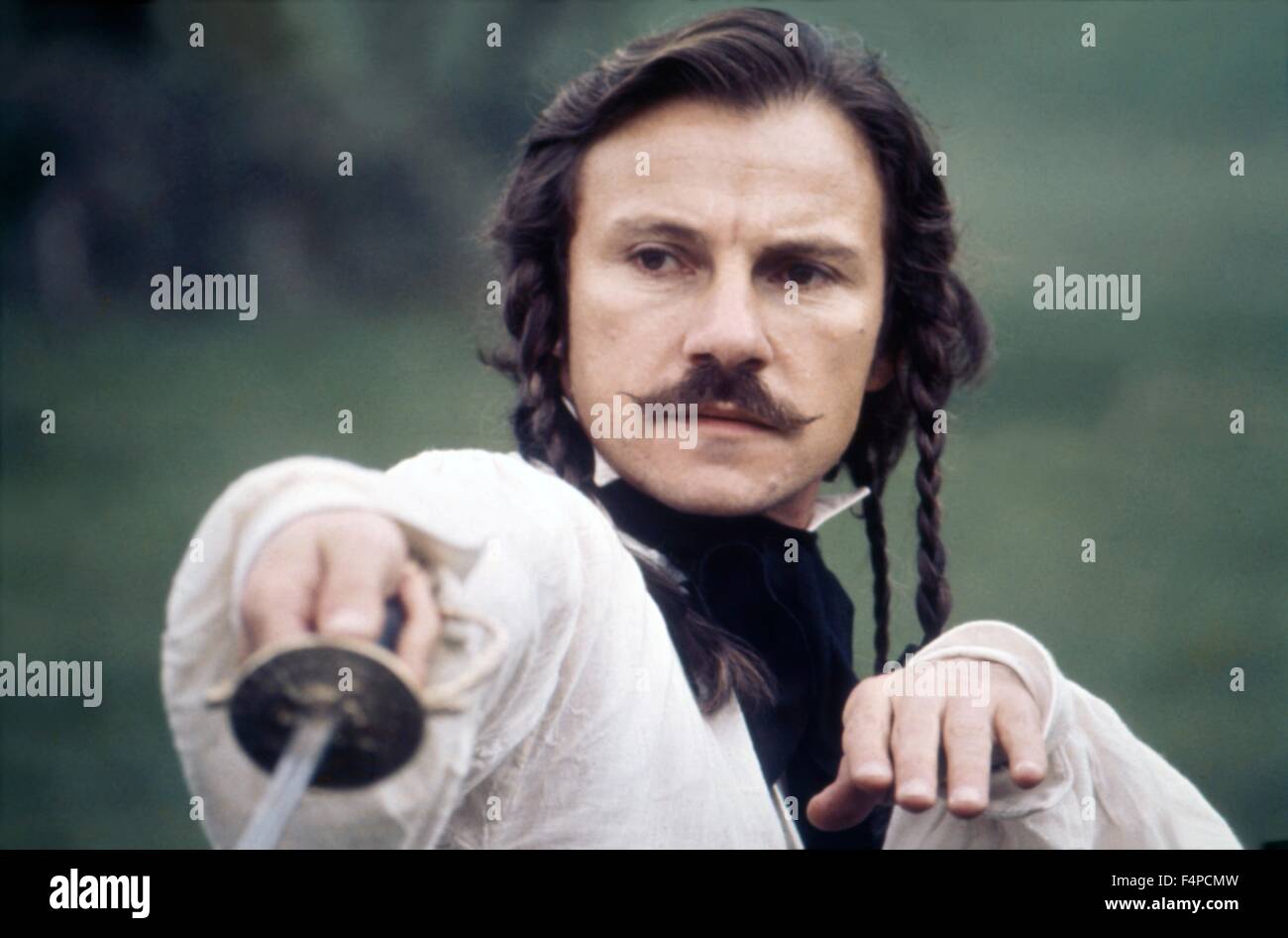 Harvey Keitel / The Duellists 1977 directed by Ridley Scott Stock Photo