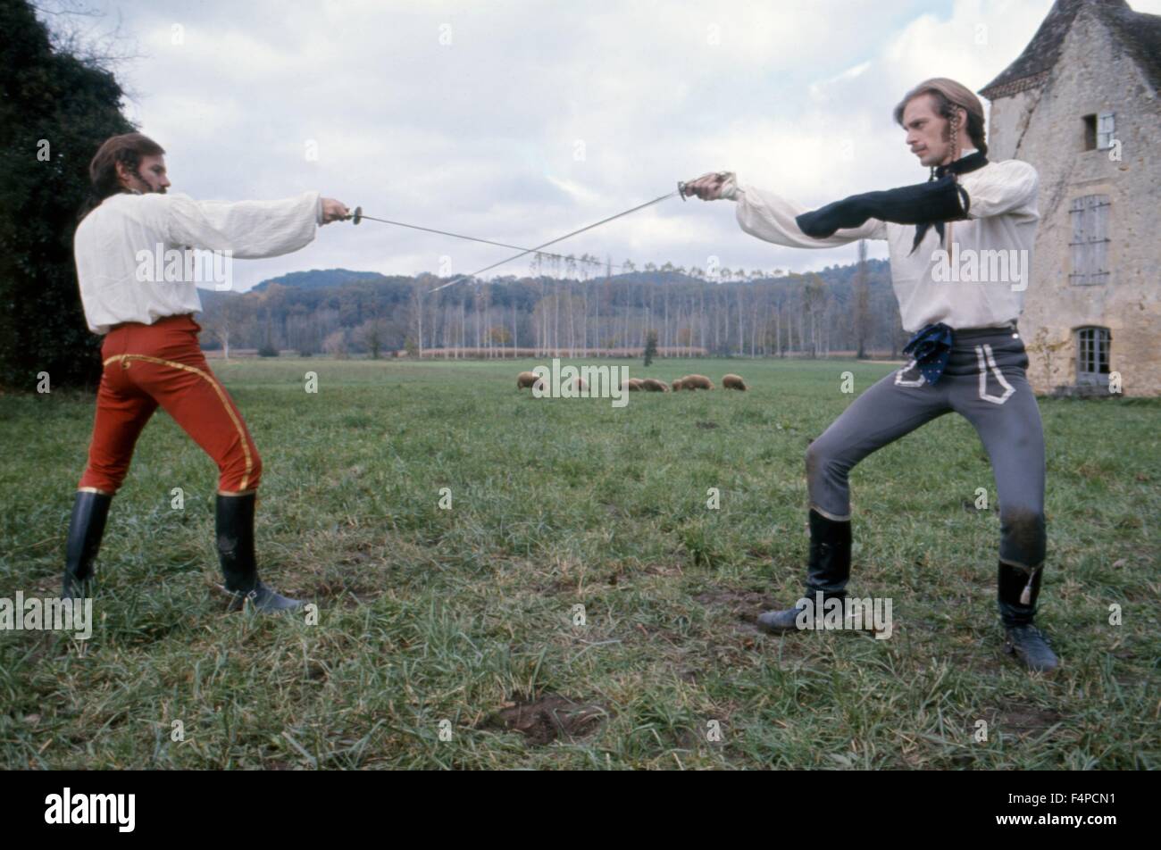 Harvey Keitel, Keith Carradine / The Duellists 1977 directed by Ridley Scott Stock Photo