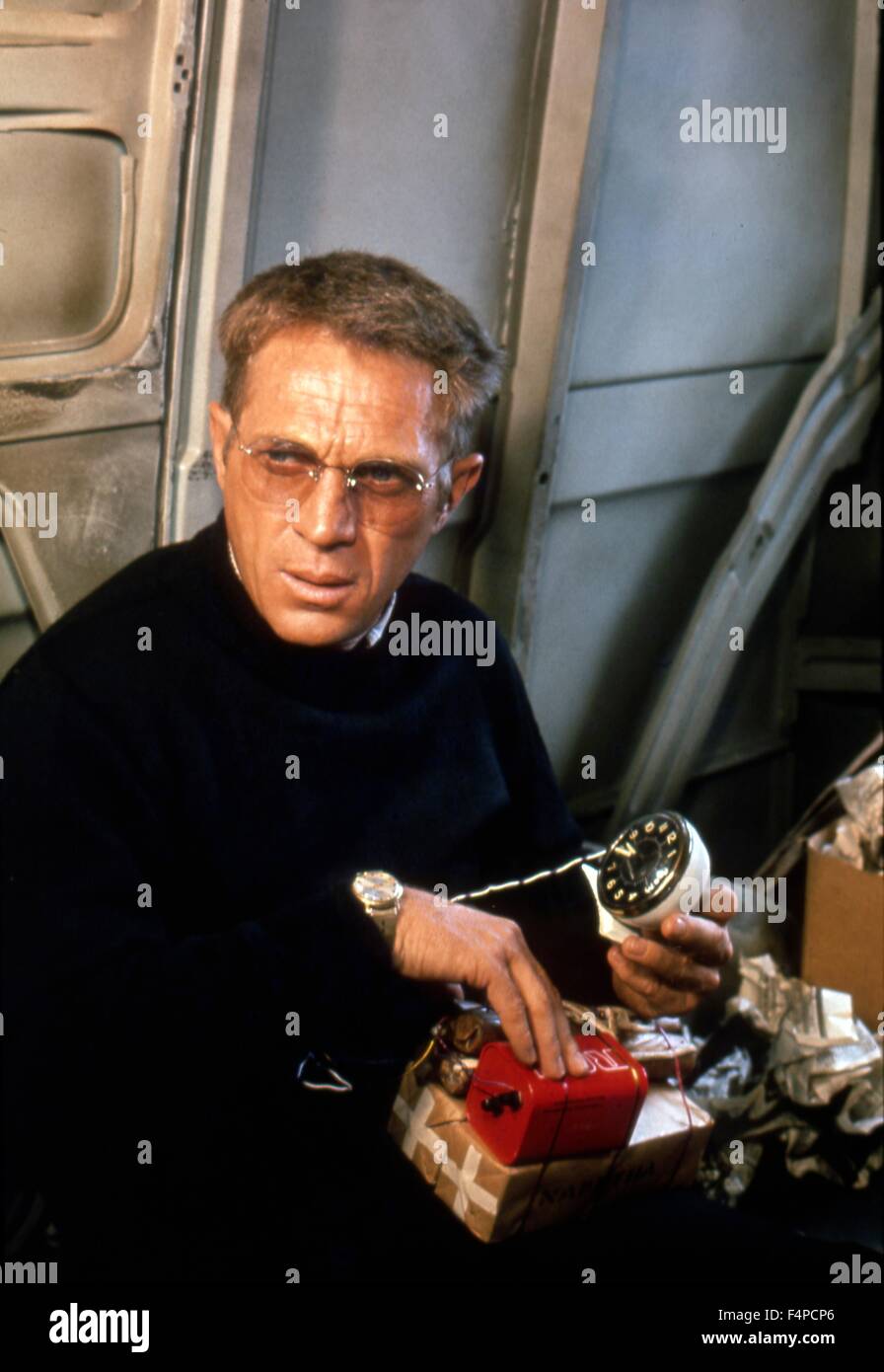 Steve McQueen / The Getaway 1972 directed by Sam Peckinpah Stock Photo