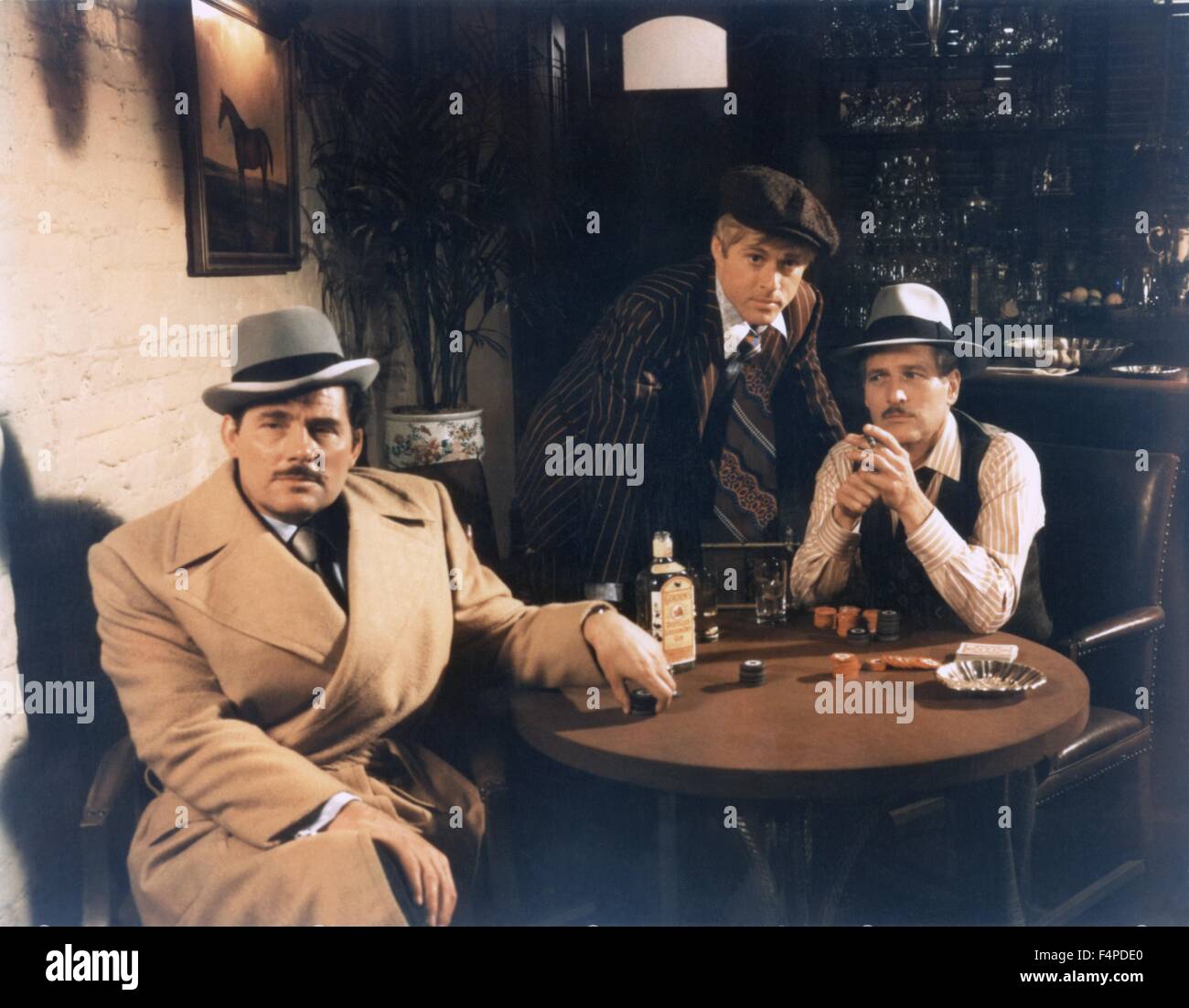 Robert Shaw, Robert Redford, Paul Newman / The Sting 1973 directed by