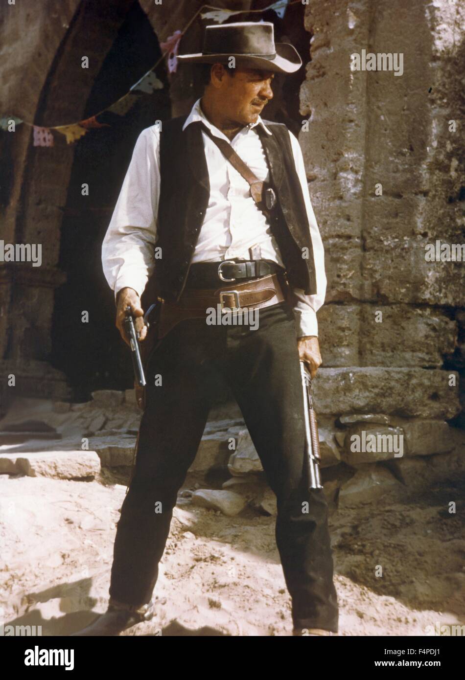 William Holden / The Wild Bunch 1969 directed by Sam Peckinpah Stock Photo