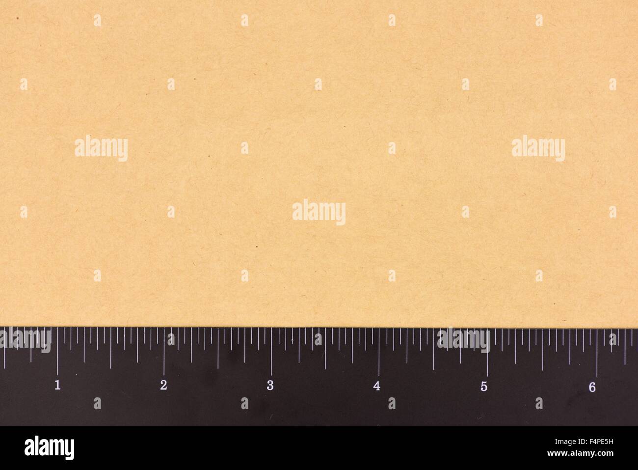 A close up photo of a small ruler Stock Photo - Alamy