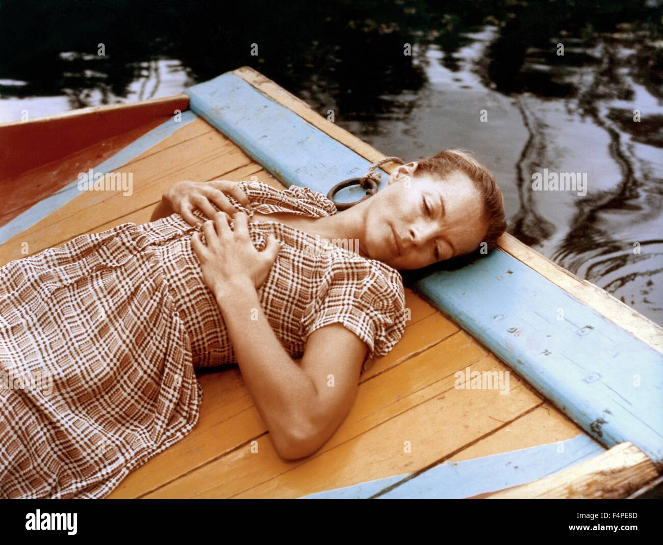 Romy Schneider / The Assassination of Trotsky / 1972 directed by Joseph Losey Stock Photo