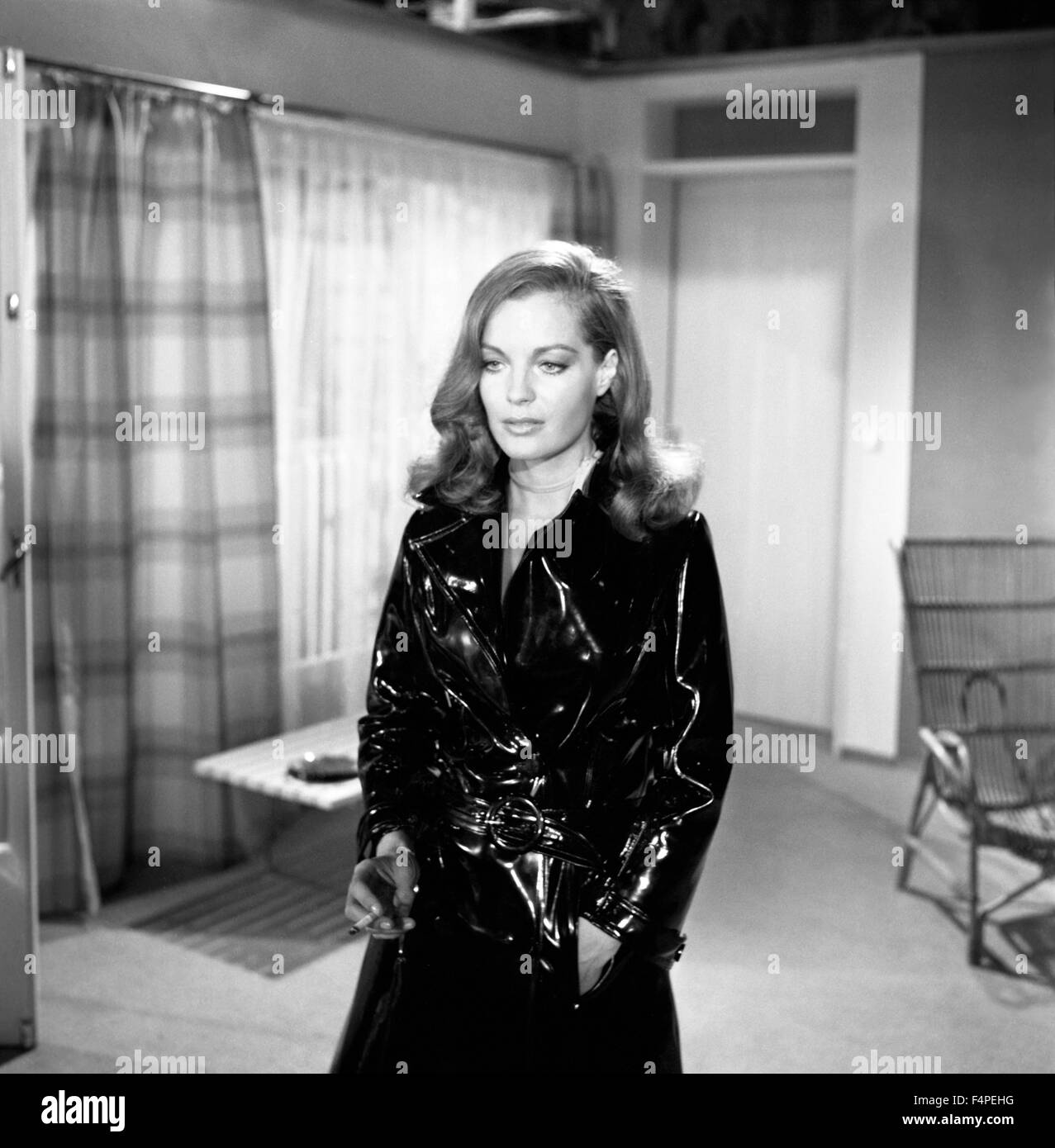 Romy Schneider / Max and the Junkmen / 1971 directed by Claude Sautet Stock Photo