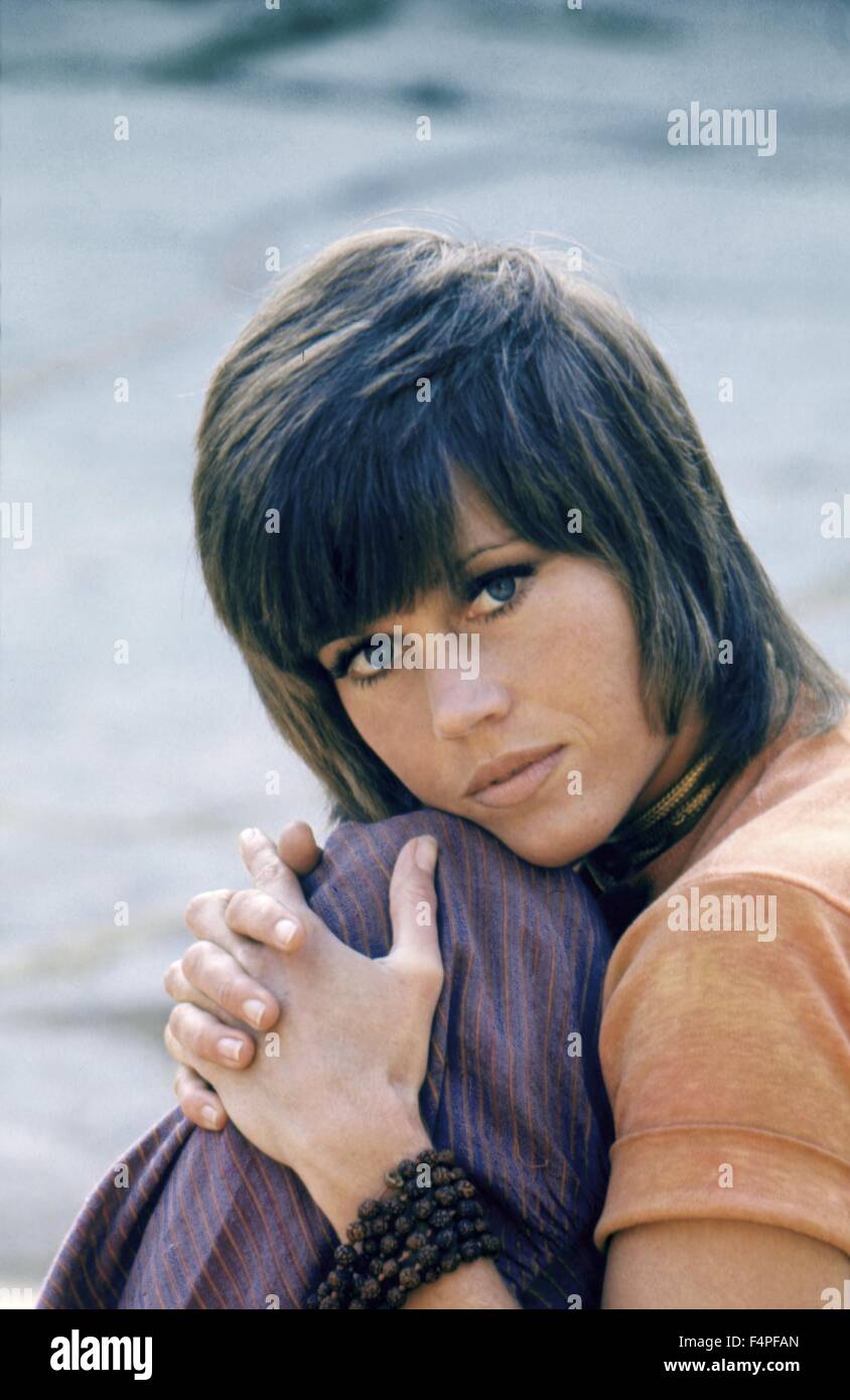 Jane Fonda / Klute / 1971 directed by Alan J Pakula Stock Photo