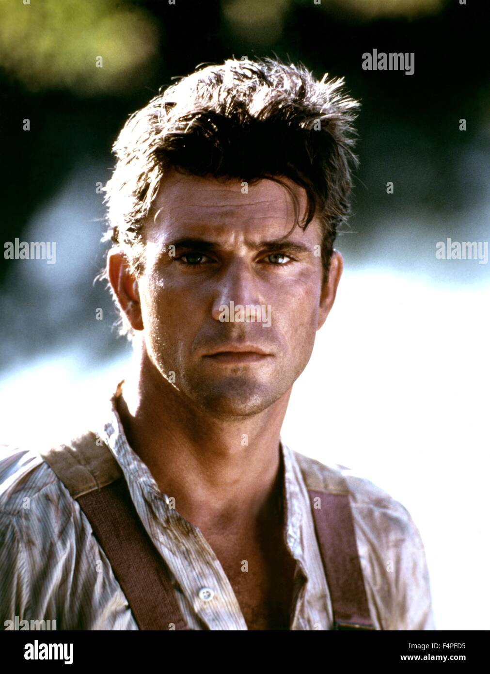Mel Gibson / The river / 1984 directed by Mark Rydell Stock Photo
