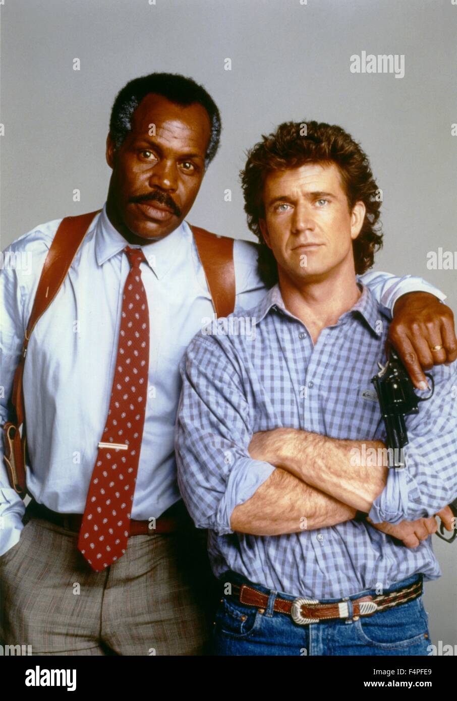 Danny Glover And Mel Gibson Lethal Weapon 1987 Directed By Richard 