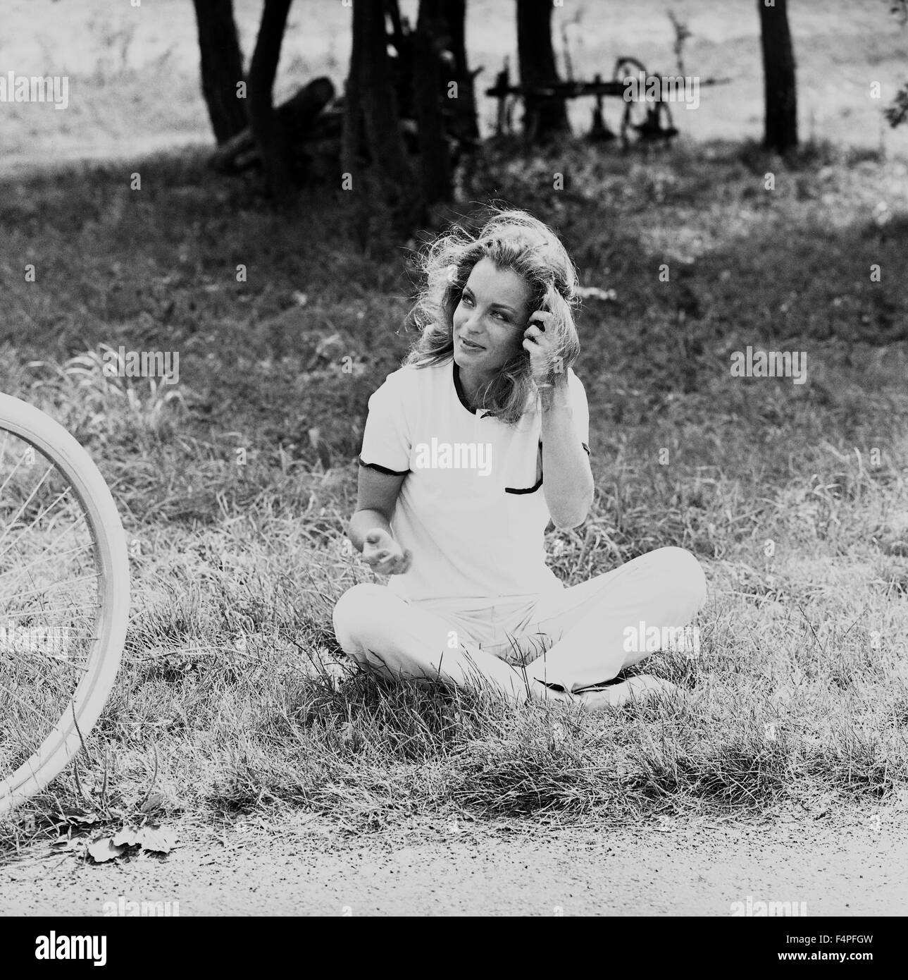 Romy Schneider Les Choses De La Vie On the set, Romy Schneider / Les choses de la vie / 1969 directed by
