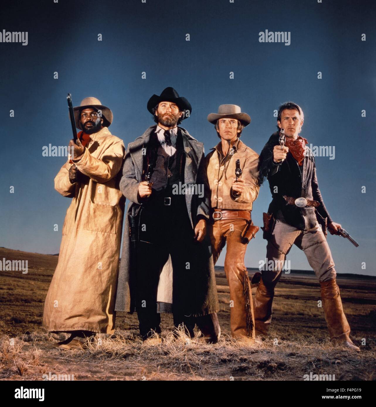 Danny Glover, Kevin Kline, Scott Glenn and Kevin Costner / Silverado