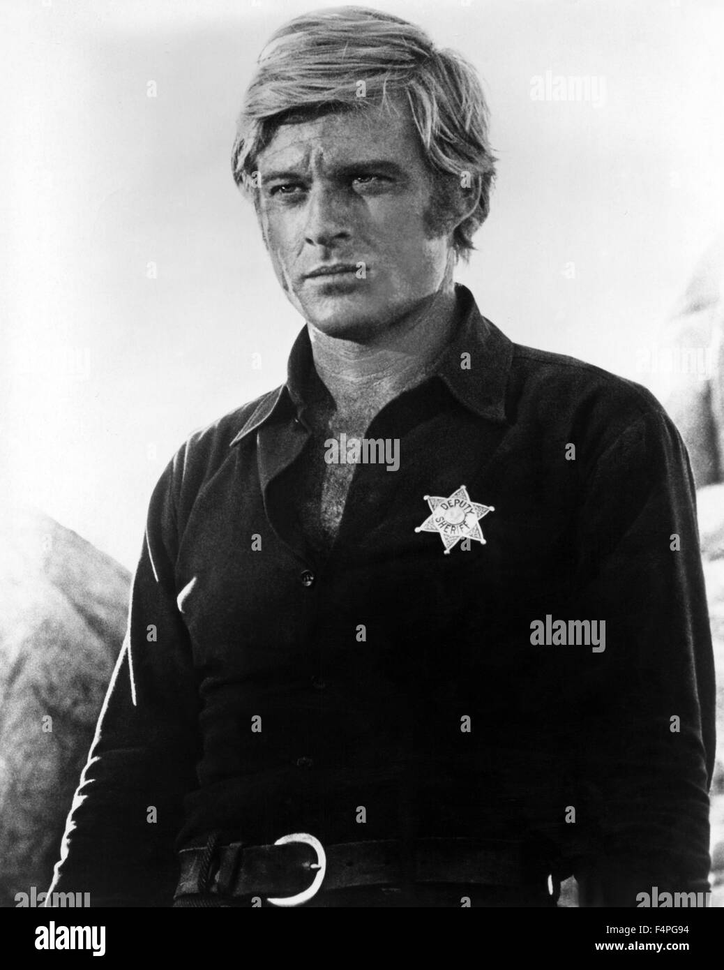 Robert Redford / Tell Them Willie Boy Is Here / 1969 directed by Abraham Polonsky Stock Photo