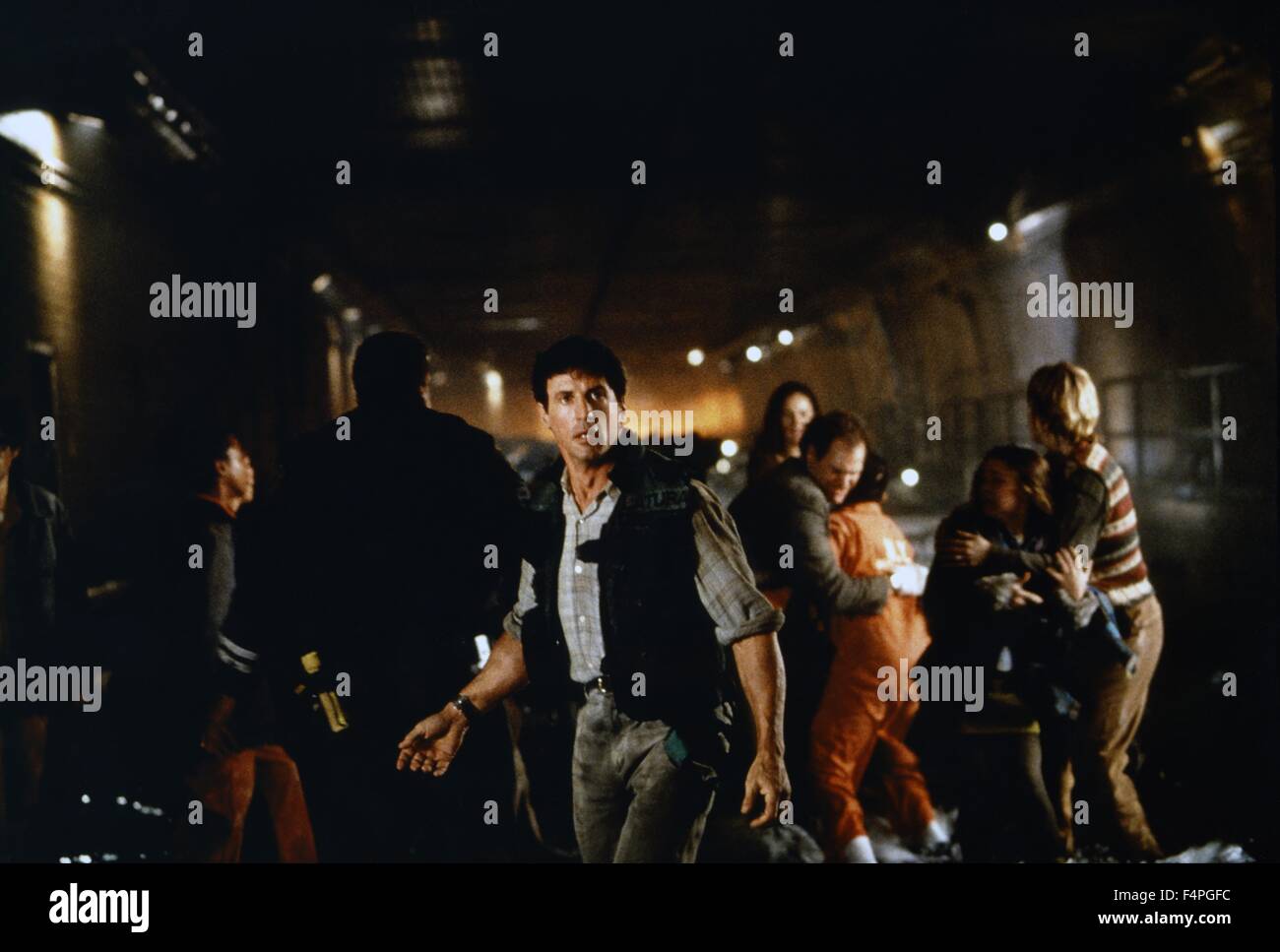 Sylvester Stallone / Daylight / 1996 directed by Rob Cohen Stock Photo