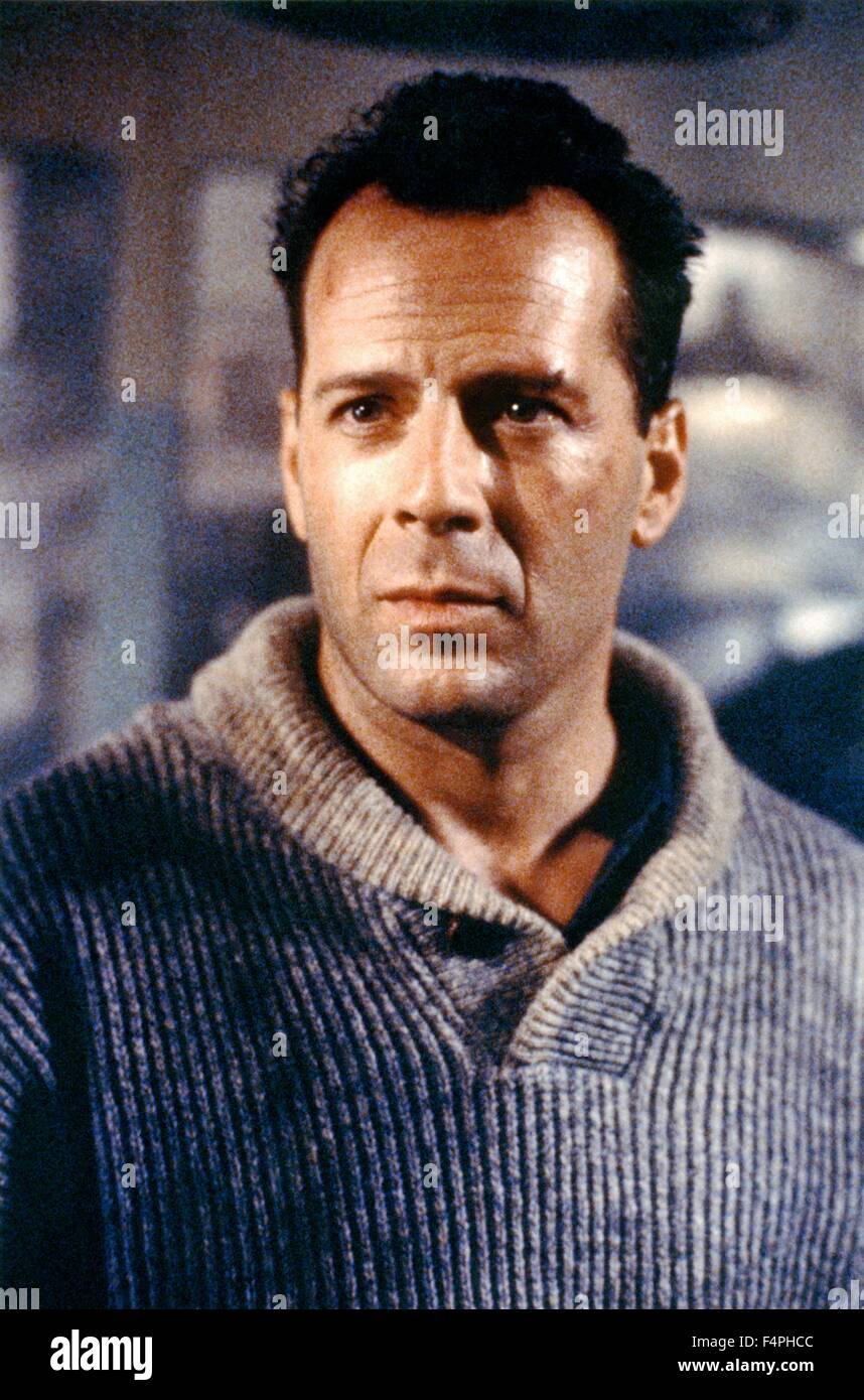 Bruce Willis / Die Hard 2 / 1990 directed by Renny Harlin [20th Century Fox] Stock Photo