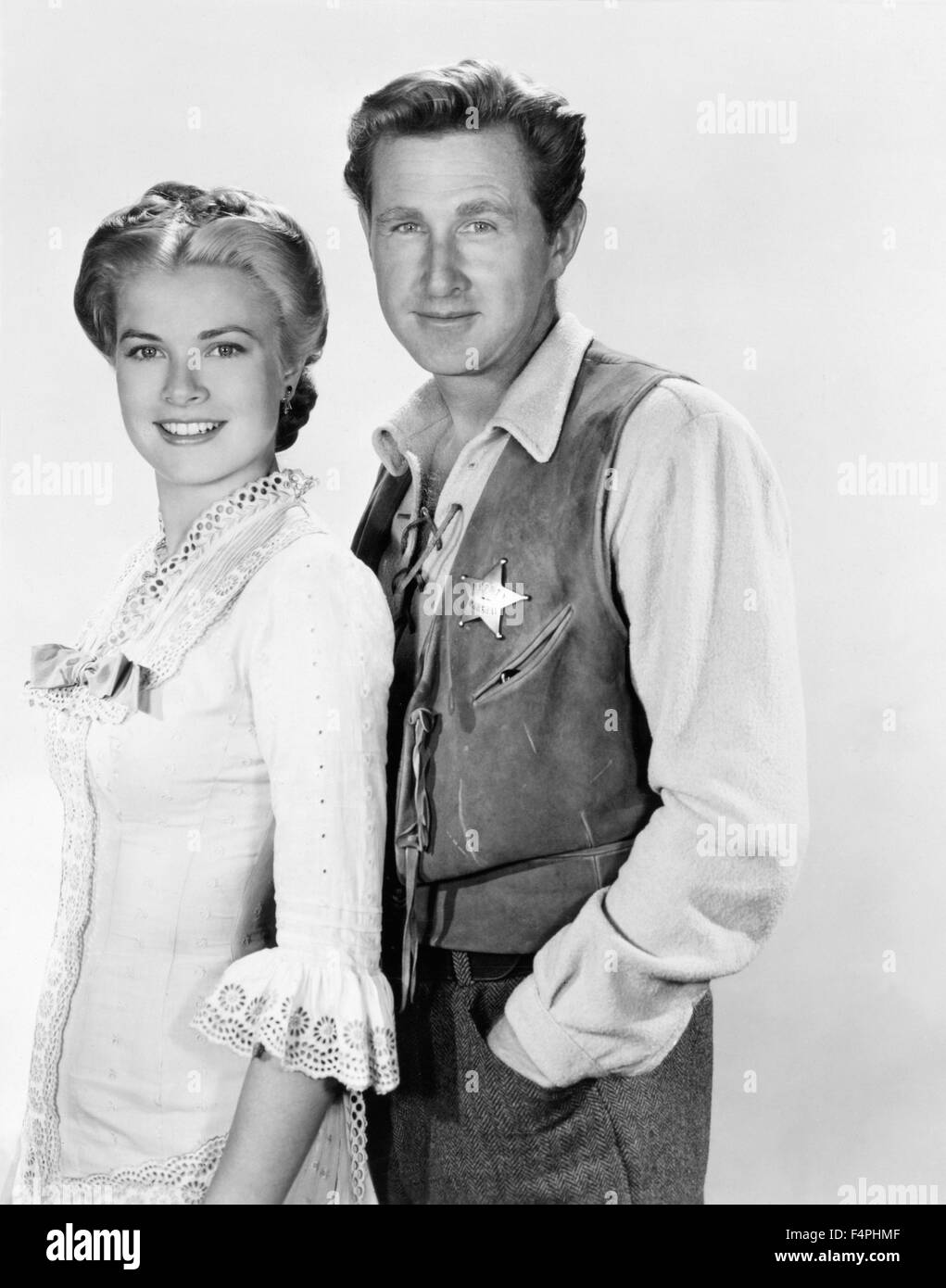 Grace Kelly and Lloyd Bridges / High Noon / 1952 directed by Fred Zinnemann  [United Artists] Stock Photo - Alamy