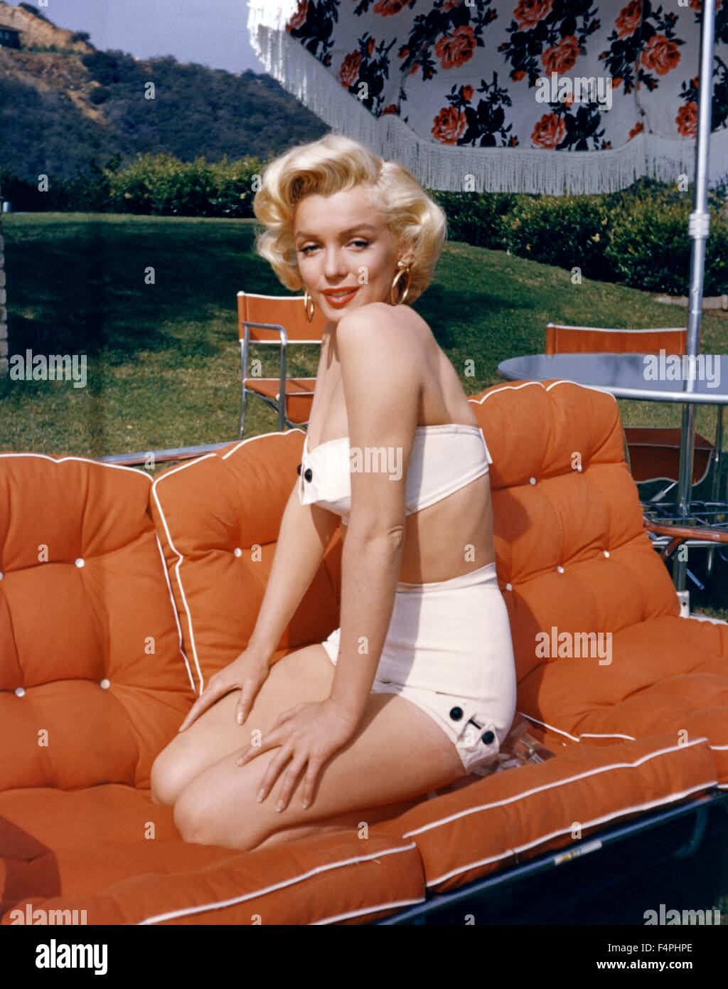 Marilyn Monroe / 1953 Californie, USA Stock Photo