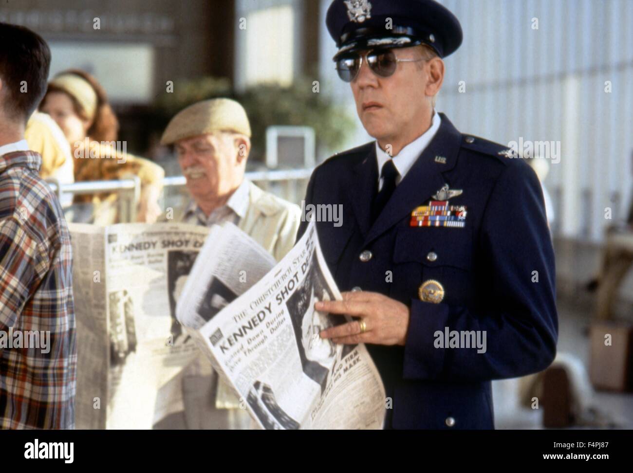 Donald Sutherland / JFK / 1991 directed by Oliver Stone [WARNER BROS. PICTURES] Stock Photo