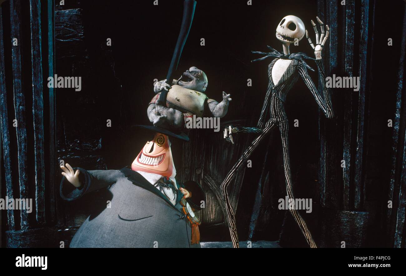 The Nightmare Before Christmas / 1993 directed by Henry Selick [Touchstone  Pictures] On this movie, Tim Burton is producer and writer Stock Photo -  Alamy