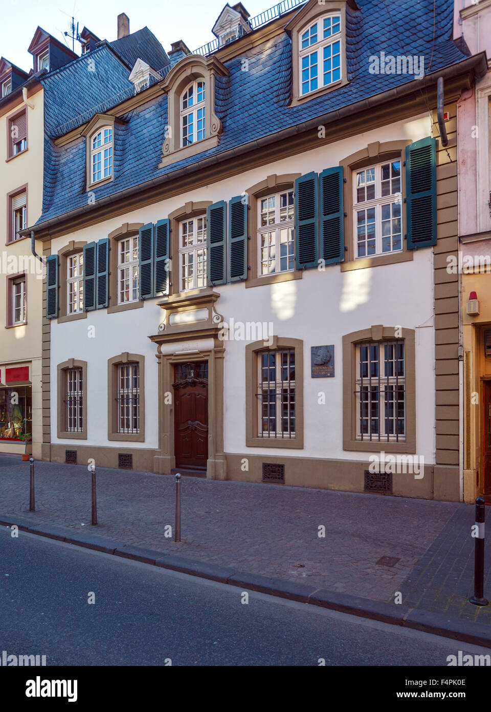 House, where Karl Marx was born, Trier, Germany Stock Photo