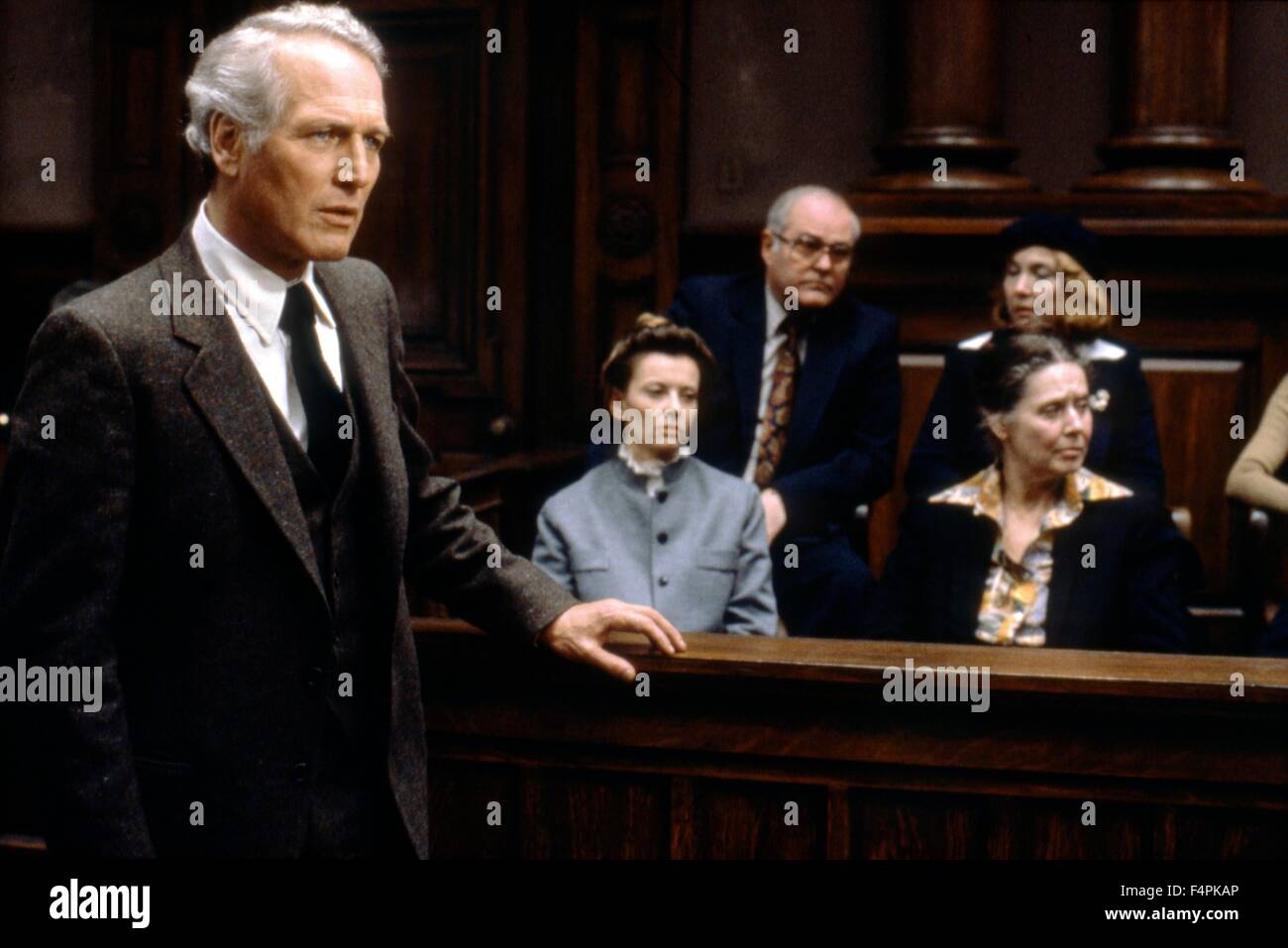 Paul Newman / The Verdict /1982 directed by Sidney Lumet [Twentieth Century Fox Film Corpr] Stock Photo