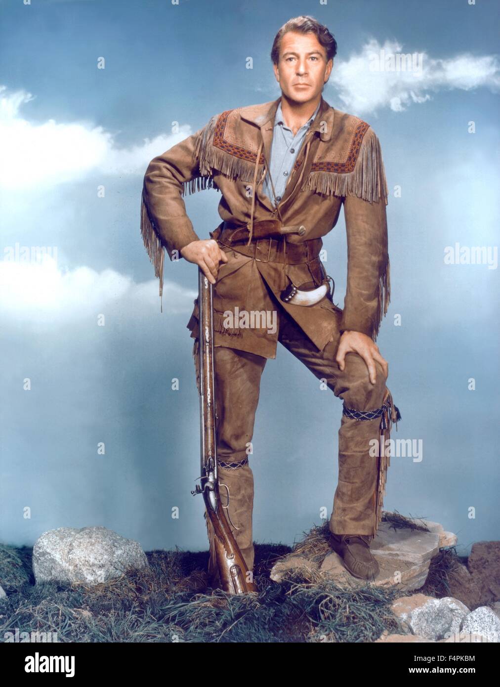 Gary Cooper / Unconquered / 1947 directed by Cecil B. DeMille Stock