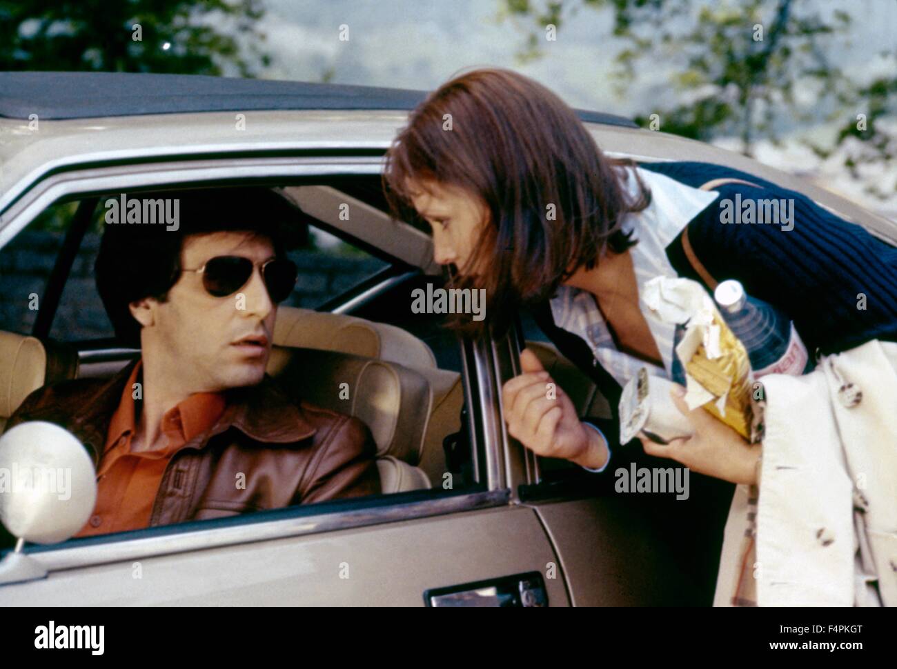 Al Pacino and Marthe Keller / Bobby Deerfield / 1972 directed by Sydney Pollack Stock Photo