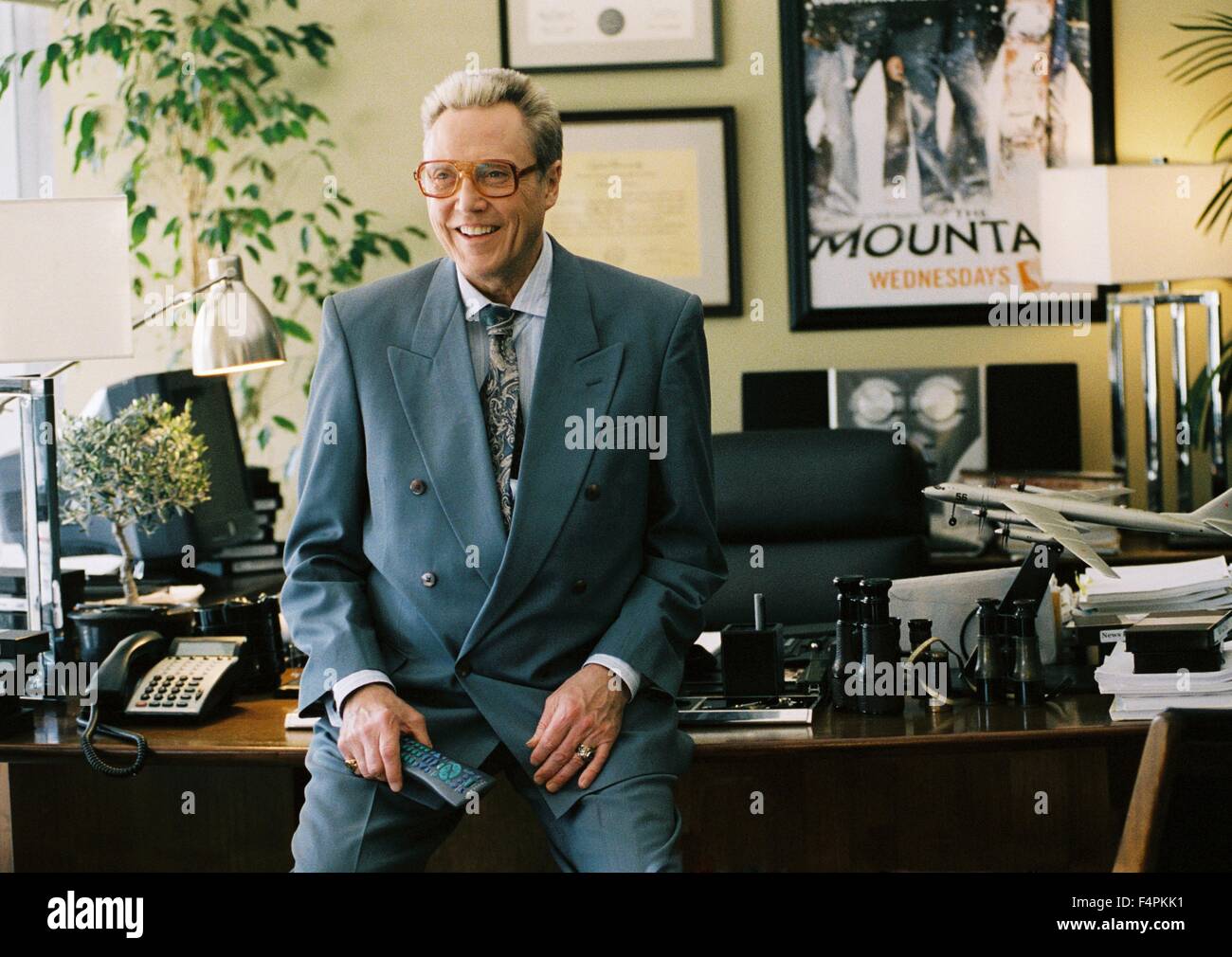 Christopher Walken / Domino / 2005 directed by Tony Scott [New Line Cinema] Stock Photo