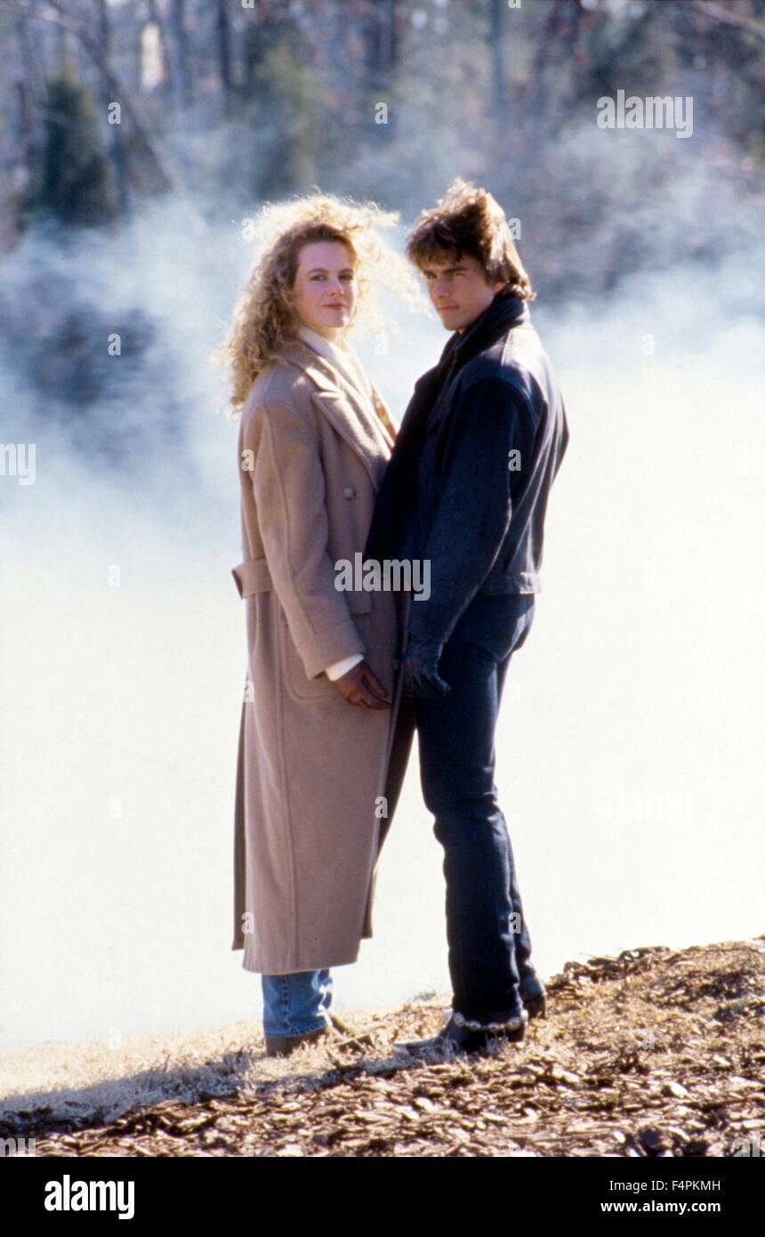 Nicole Kidman and Tom Cruise / Days of Thunder / 1990 directed by Tony Scott [Paramount Pictures] Stock Photo