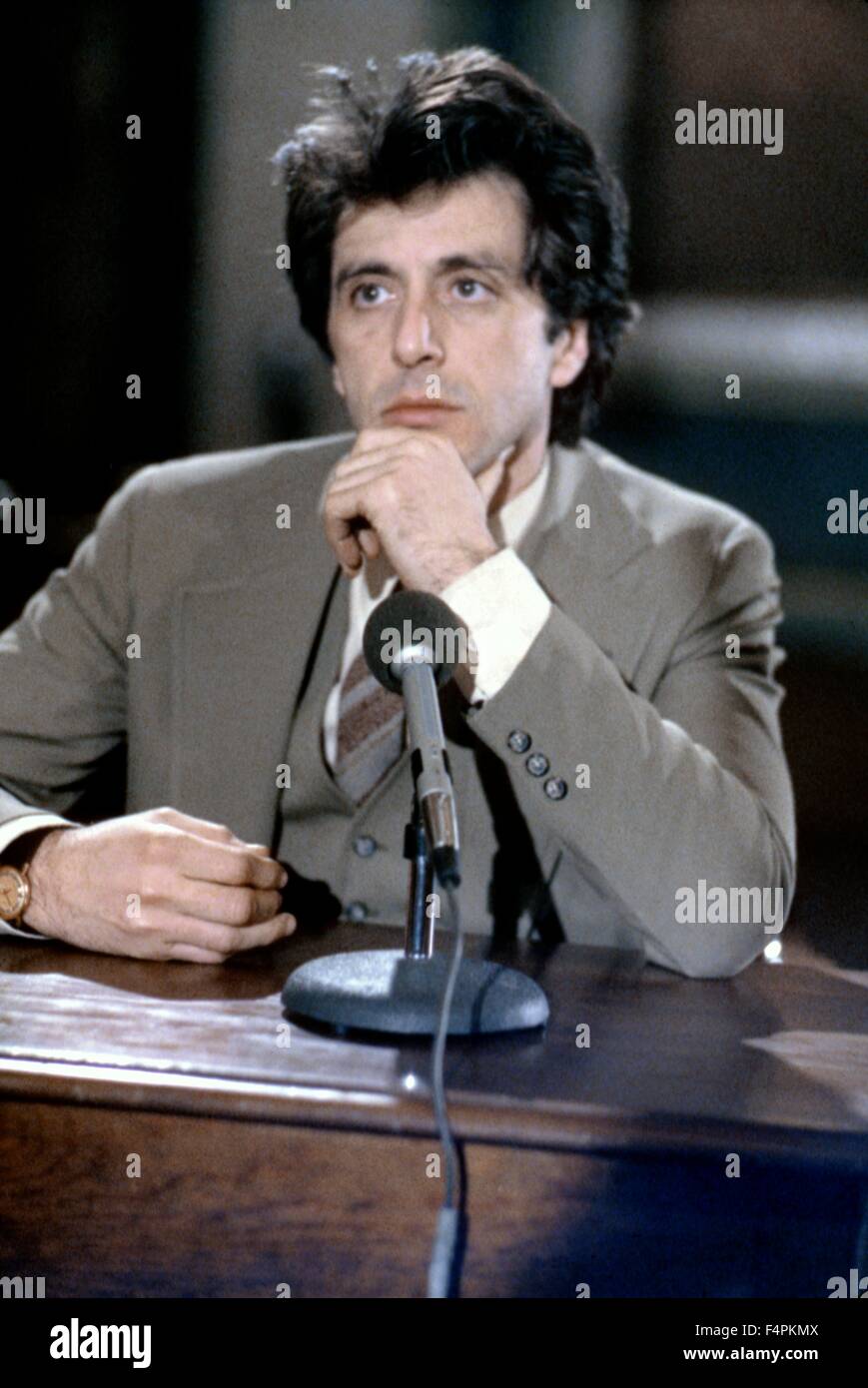 Al Pacino /And Justice for All / 1979 directed by Norman Jewison [Columbia Pictures] Stock