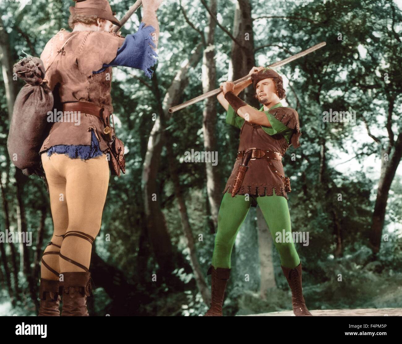 Errol Flynn / The Adventures of Robin Hood / 1938 directed by Michael Curtiz and William