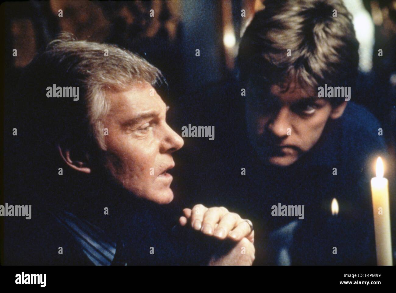 Derek Jacobi and Kenneth Branagh / Dead Again / 1991 directed by Kenneth Branagh [Paramount Pictures] Stock Photo