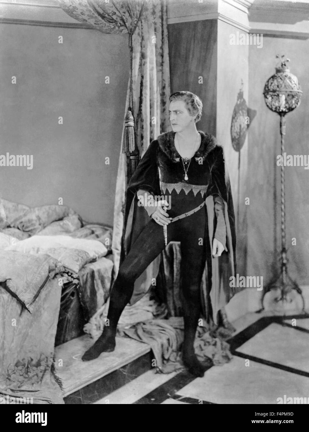 John Barrymore / Don Juan / 1926 directed by Alan Crosland [Warner Bros. Pictures] Stock Photo