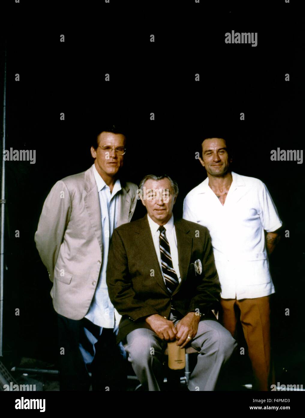 Nick Nolte, Robert Mitchum and Robert de Niro / Cape Fear / 1991 directed by Martin Scorsese  [Universal Pictures] Stock Photo