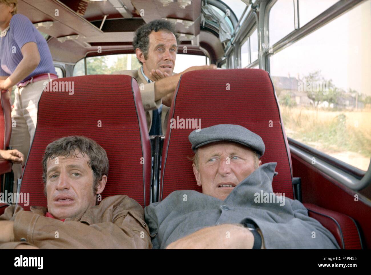 Jean-Paul Belmondo and Andre Bourvil / The Brain / 1969 directed by Gerard  Oury Stock Photo - Alamy