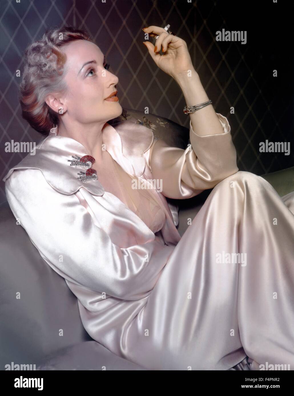 Carole Lombard  circa 1935 Stock Photo