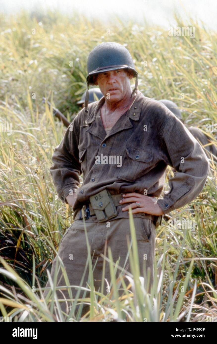 Nick Nolte / The Thin Red Line / 1998 directed by Terrence Malick  [Twentieth Century Fox Film Corpo] Stock Photo