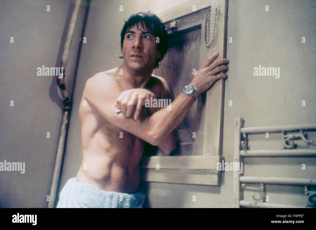 Dustin Hoffman / Marathon Man / 1976 directed by John Schlesinger  [Paramount Pictures] Stock Photo