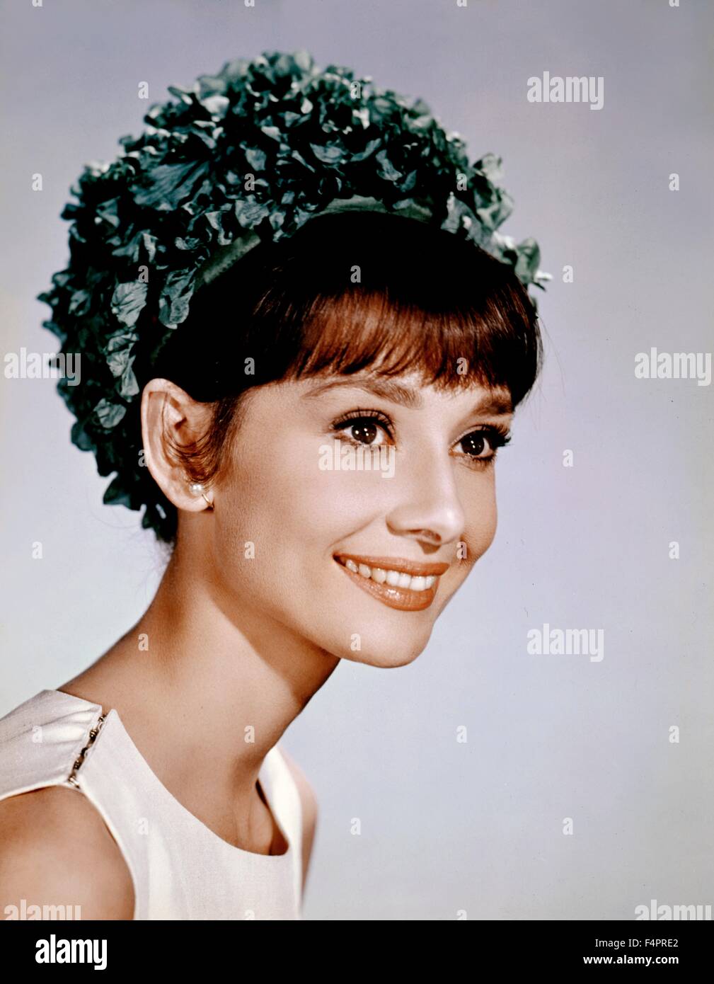 Audrey Hepburn in the 60's.  [Universal Pictures] Stock Photo